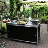 Edelstahl Outdoor-Gartenküchen aus dem Hause Girse-Design