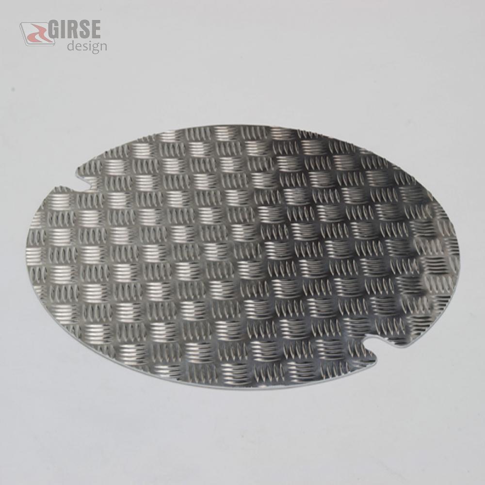 Einlegeboden aus Aluminium Riffelblech - Zubehör für Girse-Design Grillkamine